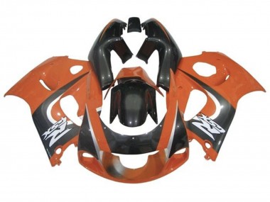 Carena Moto Suzuki GSXR 600 / GSXR 750 1996-2000 - Arancia Nero Fabbrica