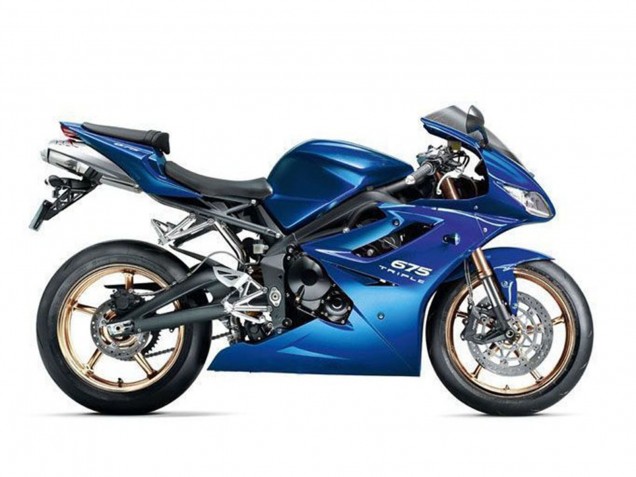 Kit Carena Moto Triumph Daytona 675 Triple 2006-2008 - Blu