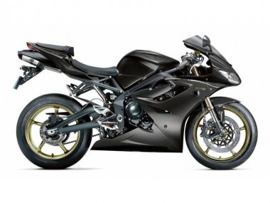 Carena Moto Triumph Daytona 675 Triple 2009-2012 - Nero Opaco Fabbrica