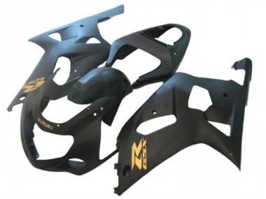 Carena Moto Suzuki GSXR 600 / GSXR 750 2001-2003 - Nero Opaco Oro Fabbrica