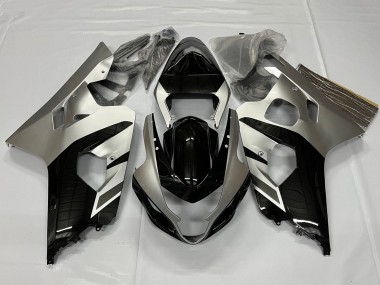 Carena Moto Suzuki GSXR 600 / GSXR 750 2001-2003 - Argento Nero Lucido Fabbrica