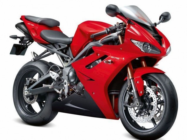 Kit Carena Moto Triumph Daytona 675 Triple 2009-2012 - Rosso