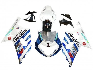Carena Moto Suzuki GSXR 600 / GSXR 750 2001-2003 - Bianco Blu Banda Rosso Nero Fabbrica