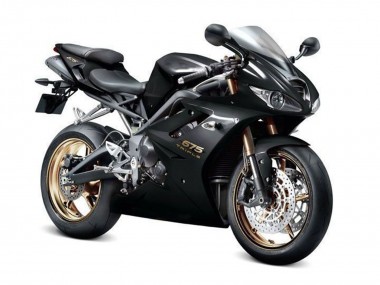 Carena Moto Triumph Daytona 675 Triple 2009-2012 - Nero Lucido Fabbrica