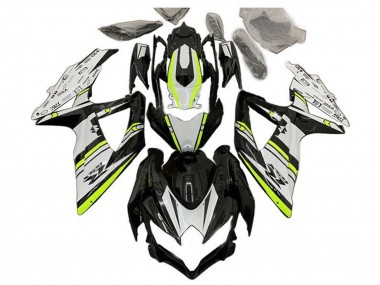 Carena Moto Suzuki GSXR 600 / GSXR 750 2008-2010 - Bianco Verde Nero Lucido Fabbrica