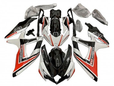 Carena Moto Suzuki GSXR 600 / GSXR 750 2008-2010 - Bianco Arancia Nero Lucido Yoshimura Fabbrica
