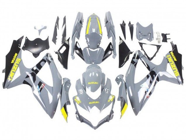 Carena Moto Suzuki GSXR 600 / GSXR 750 2008-2010 - Nardo Grigio Giallo Nero