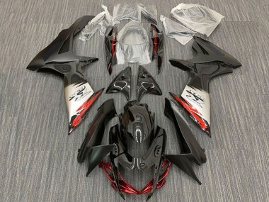 Carena Moto Suzuki GSXR 600 / GSXR 750 2011-2024 - Nero Argento Rosso Nero Opaco Fabbrica