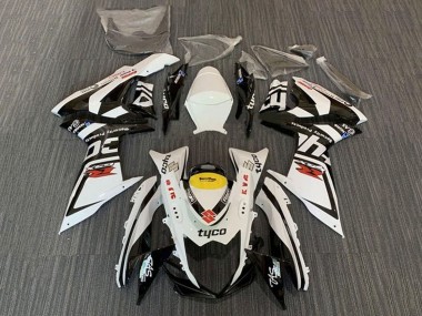 Carena Moto Suzuki GSXR 600 / GSXR 750 2011-2024 - Bianco Nero Giallo Rosso Tyco Fabbrica