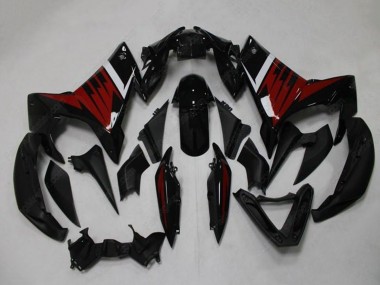 Carena Moto Yamaha FZ6R 2009-2015 - Nero Rosso Bianco Fabbrica