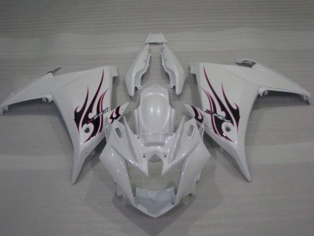 Carena Moto Yamaha FZ6R 2009-2015 - Bianco Fiamma