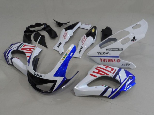 Carena Moto Yamaha YZF 1000R Thunderace 1997-2007 - Bianco Blu Rosso Fiat