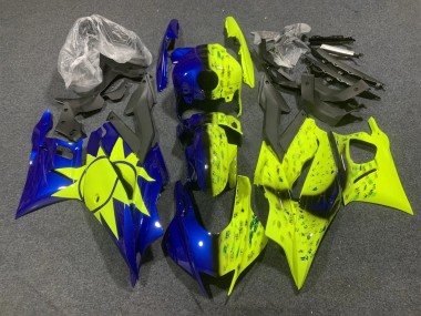 Carena Moto Yamaha YZF R3/R25 2022-2024 - Giallo Blu Fabbrica