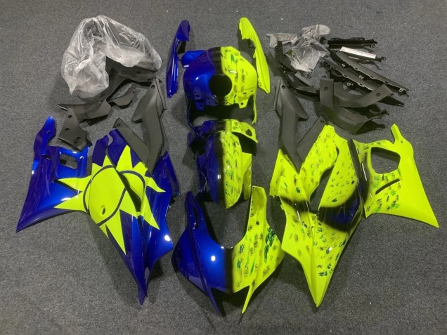 Carena Moto Yamaha YZF R3/R25 2022-2024 - Giallo Blu