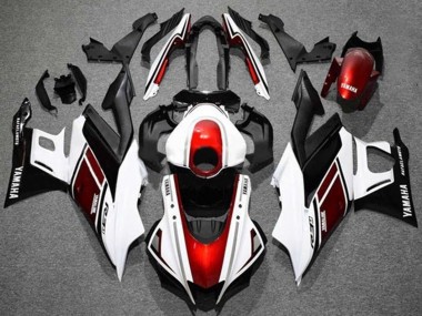 Carena Moto Yamaha YZF R3/R25 2022-2024 - Bianco Rosso Nero Fabbrica