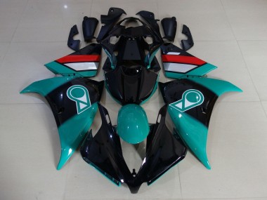 Carena Moto Yamaha YZF 1000 R1 2009-2011 - Azzurro Chiaro Nero Lucido Bianco Rosso Fabbrica