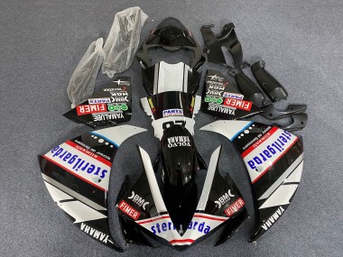 Carena Moto Yamaha YZF 1000 R1 2009-2011 - Bianco Nero Rosso Sterilgarda Corsa Fabbrica
