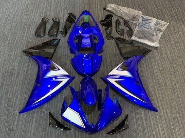 Carena Moto Yamaha YZF 1000 R1 2009-2011 - Blu Bianco Nero Fabbrica