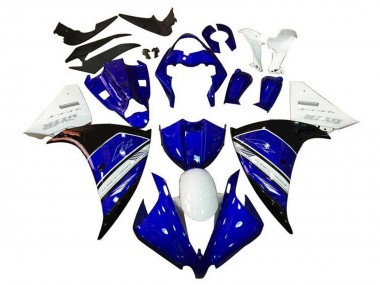 Carena Moto Yamaha YZF 1000 R1 2009-2011 - Bianco Blu Nero GYTR Fabbrica