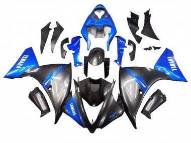 Carena Moto Yamaha YZF 1000 R1 2009-2011 - Blu Grigio Nero Fabbrica