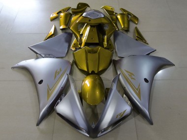 Carena Moto Yamaha YZF 1000 R1 2009-2011 - Argento Oro Fabbrica
