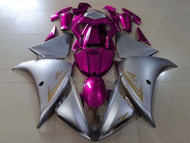 Carena Moto Yamaha YZF 1000 R1 2009-2011 - Argento Viola Fabbrica