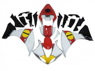 Carena Moto Yamaha YZF 1000 R1 2009-2011 - Bianco Rosso Giallo Nero Fabbrica
