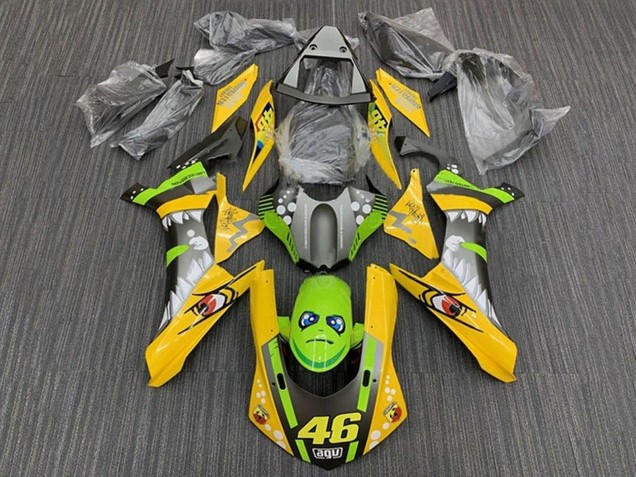 Carena Moto Yamaha YZF 1000 R1 2015-2019 - Giallo Verde Squalo 46