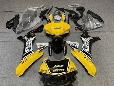 Carena Moto Yamaha YZF 1000 R1 2015-2019 - Giallo Bianco Nero GYTR Fabbrica