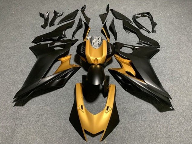 Carena Moto Yamaha YZF 1000 R1 2015-2019 - Oro Nero Opaco