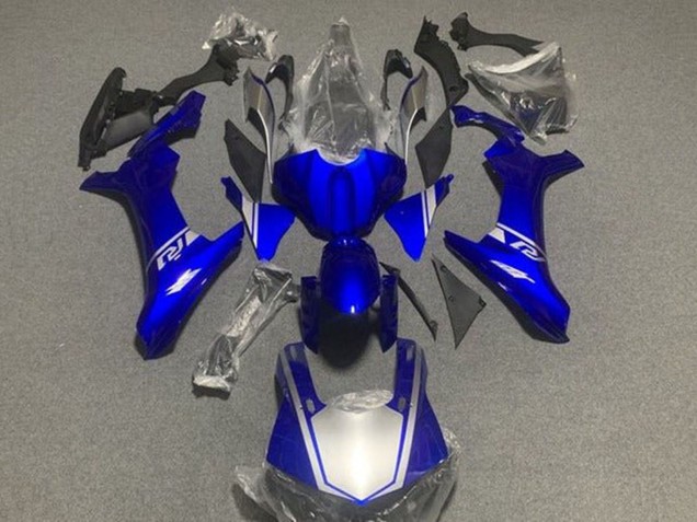 Carena Moto Yamaha YZF 1000 R1 2015-2019 - Blu Argento