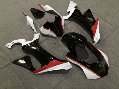 Carena Moto Yamaha YZF 1000 R1 2015-2019 - Bianco Nero Lucido Rosso Fabbrica