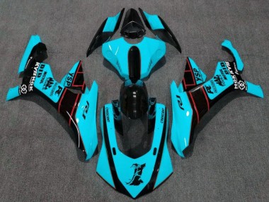 Carena Moto Yamaha YZF 1000 R1 2015-2019 - Blu Nero Rosso Fabbrica