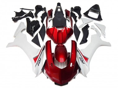 Carena Moto Yamaha YZF 1000 R1 2015-2019 - Bianco Rosso Nero Fabbrica