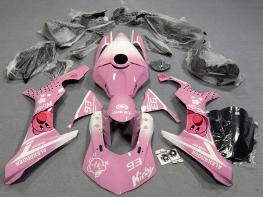 Carena Moto Yamaha YZF 1000 R1 2020-2025 - Rosa Bianco Kirby Fabbrica