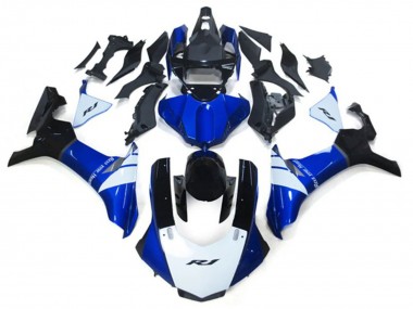 Kit Carena Moto Yamaha YZF 1000 R1 2020-2025 - Bianco Blu Nero Lucido Fabbrica