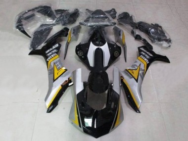 Carena Moto Yamaha YZF 1000 R1 2020-2025 - Argento Giallo Nero Lucido Fabbrica