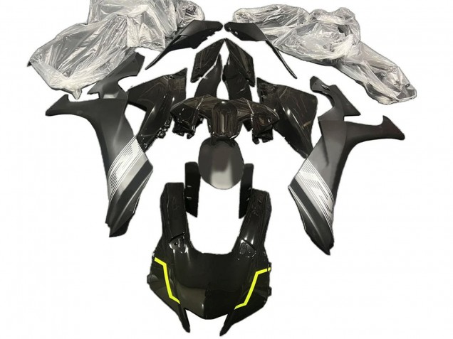 Carena Moto Yamaha YZF 1000 R1 2020-2025 - Nero Lucido Nero Opaco Argento Giallo