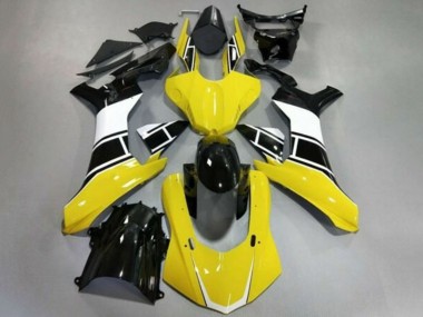 Carena Moto Yamaha YZF 1000 R1 2020-2025 - Giallo Bianco Nero Lucido Fabbrica