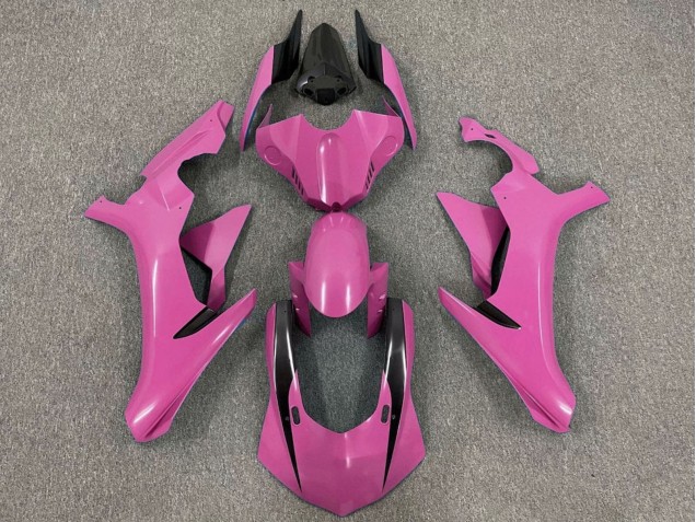 Carena Moto Yamaha YZF 1000 R1 2020-2025 - Rosa Nero Lucido