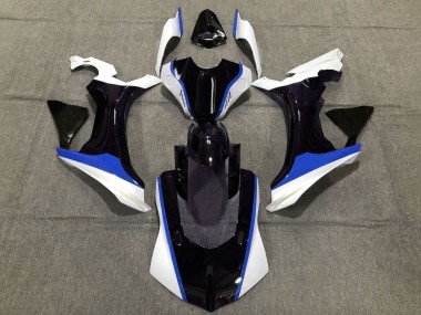 Carena Moto Yamaha YZF 1000 R1 2020-2025 - Bianco Blu Nero Lucido Fabbrica