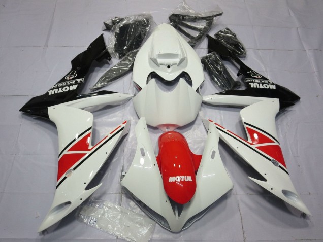 Carena Moto Yamaha YZF 1000 R1 2004-2006 - Bianco Rosso Nero