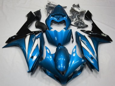 Carena Moto Yamaha YZF 1000 R1 2007-2008 - Blu Bianco Nero Fabbrica