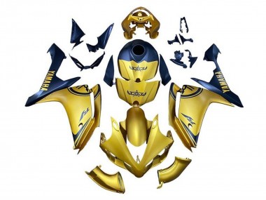 Carena Moto Yamaha YZF 1000 R1 2007-2008 - Oro Blu Fabbrica