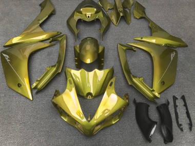 Carena Moto Yamaha YZF 1000 R1 2007-2008 - Giallo Olive Fabbrica