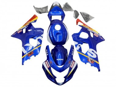 Carena Moto Suzuki GSXR 600 / GSXR 750 2004-2005 - Blu Bianco Giallo Rosso Fabbrica