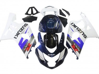 Carena Moto Suzuki GSXR 600 / GSXR 750 2004-2005 - Bianco Blu Nero Rosso Fabbrica