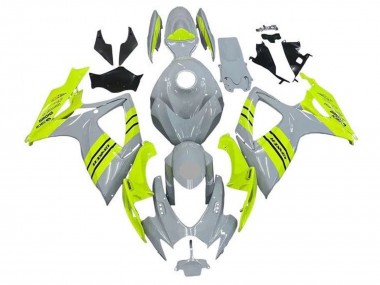 Carena Moto Suzuki GSXR 600 / GSXR 750 2006-2007 - Grigio Neon Giallo Fabbrica