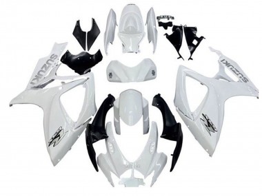 Carena Moto Suzuki GSXR 600 / GSXR 750 2006-2007 - Bianco Nero Fabbrica