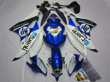 Carena Moto Yamaha YZF R6 2006-2007 - Bianco Blu Nero Fabbrica